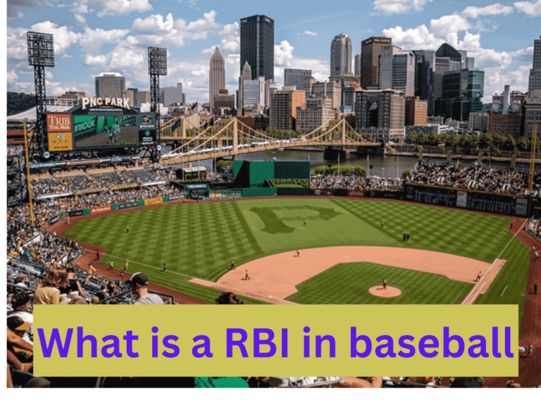 What is a RBI in baseball